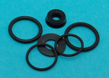 O-ringsats Gummi 7,3-15,3 mm 14-pack Carat